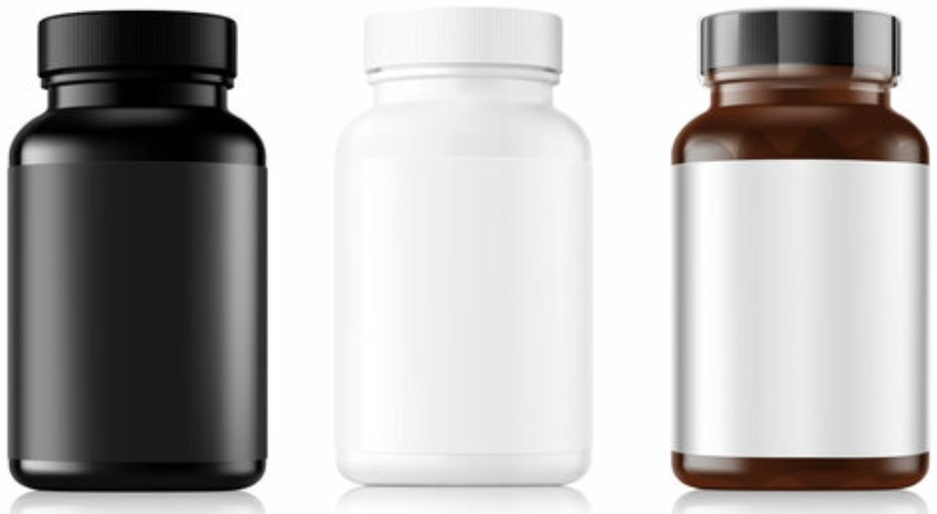 Supplement product mockup